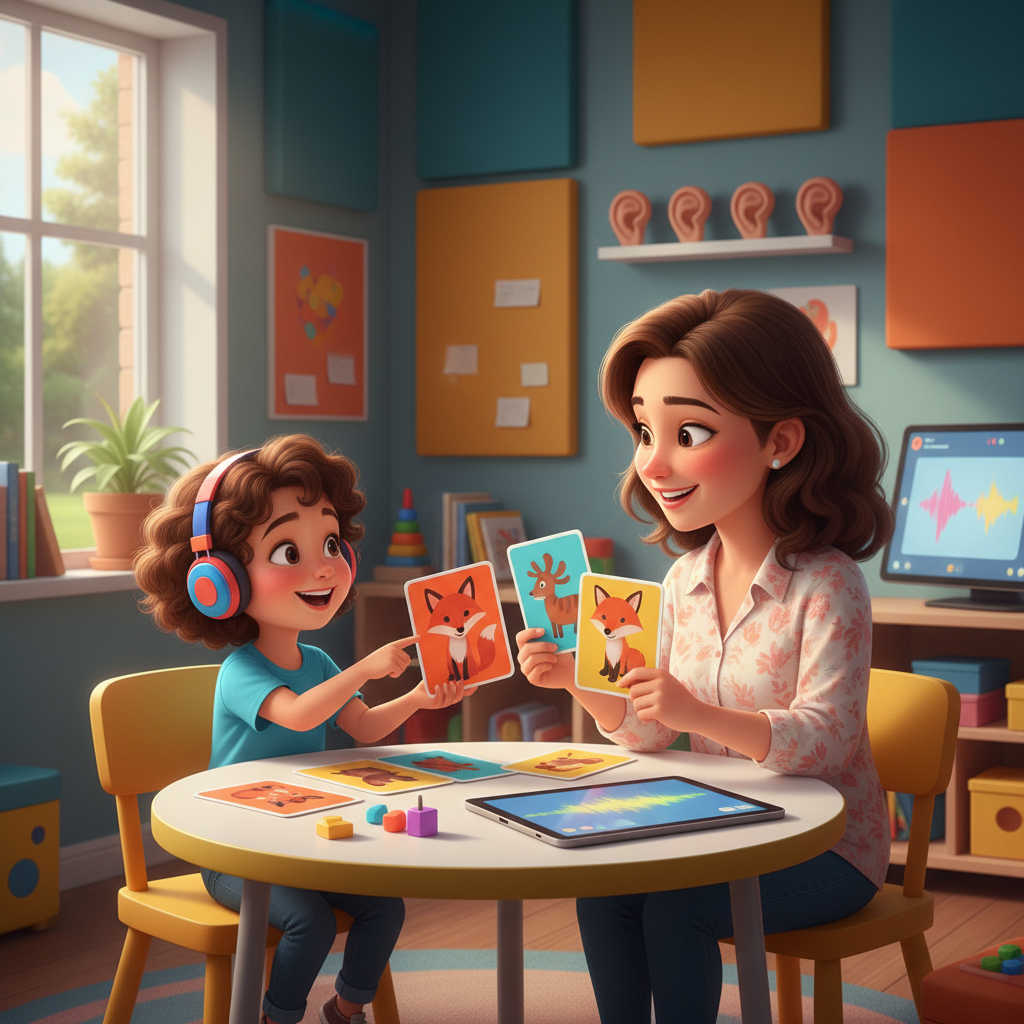 أهمية التأهيل السمعي للأطفال الذين يعانون من ضعف السمع